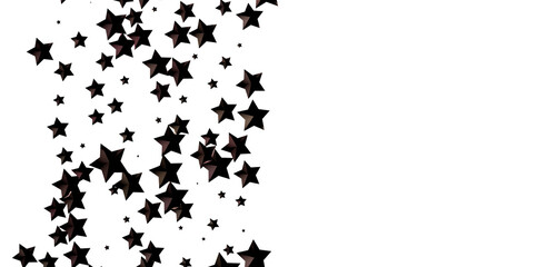 Starlit Christmas Plummet: Spectacular 3D Illustration Showcasing Descending Holiday Star Clusters
