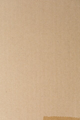 Close up of Old brown paper texture  visible. Paper fibers suitable for use as background images or decorations