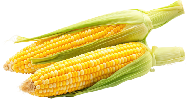 Corn on a transparent background