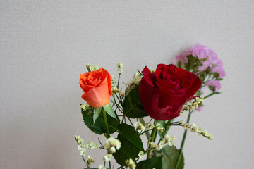 Fototapeta premium 薔薇の花束