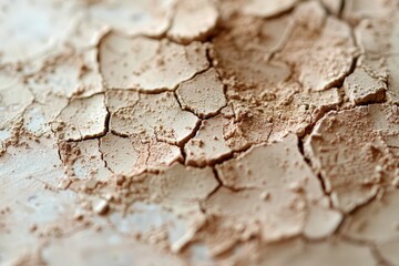 Fototapeta premium Cocoa Powder Texture on Rough Surface