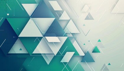 abstract geometric shapes or digital interfaces to symbolize technology and efficiency. Utilize a modern color scheme with shades of blue, green, or gray to evoke trust and reliability