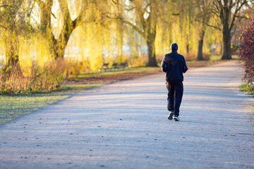 Fototapeta premium Alster_Run