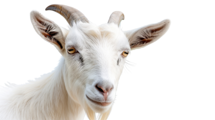 Goat on a transparent background