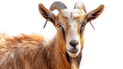 Goat on a transparent background