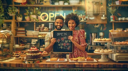 The Smiling Bakery Owners