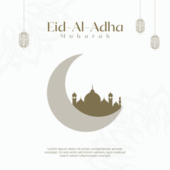 Eid al adha Mubarak Social Media post Design