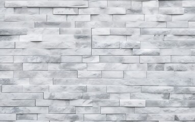 Obraz premium A white brick wall with a shadow