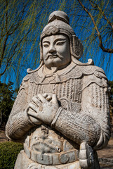 Statue along the Sacred Way, MIng Dynasty Tombs, Beijing, China, Asia