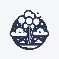 vector balloon design cool simple modern