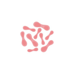 Probiotic Bacteria Illustration 