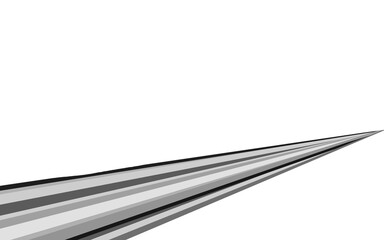 Abstract image wallpaper of black and white line gradient isolated background.