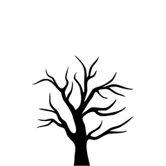 Bare Tree Silhouette