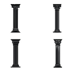 Fototapeta premium column isolated