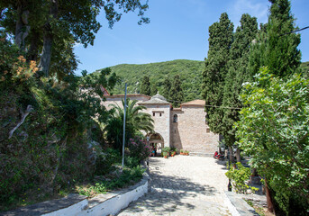 Monastario Evangalistria Skiathos Island Greece