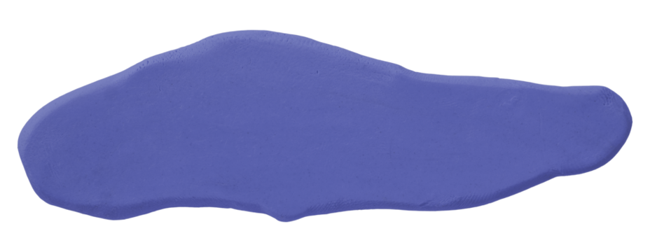 Plasticine is a purple brush isolated on a transparent background.