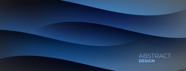dark blue abstract background with wavy lines texture