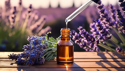 olio essenziale lavanda  © franzdell