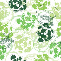 Hand painted multicolor watercolor allover seamless spring daisy liberty flowers  Drawing for fabric, textiles, wallpaper, albums, covers, scrapbooks