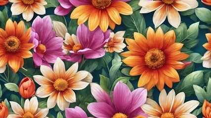 Generative AI. A Kaleidoscope of Blossoms 🌈🌺
Step into this mesmerizing garden and be captivated by the kaleidoscope of colors that surround you. Each flower, with its unique shade and delicate 