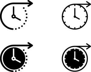 Long term icon , vector illustration