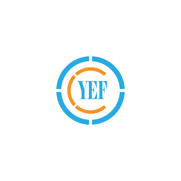 YEF LETTER LOGO DESIGN