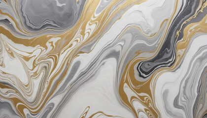 Creative and artistic three-dimensional marble and gold wallpaper with abstract stone texture