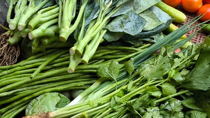 Fresh vegetables, natural food for cooking