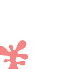 Aesthetic Coral Shapes Illustration