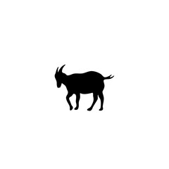 Goat Silhouette Icon