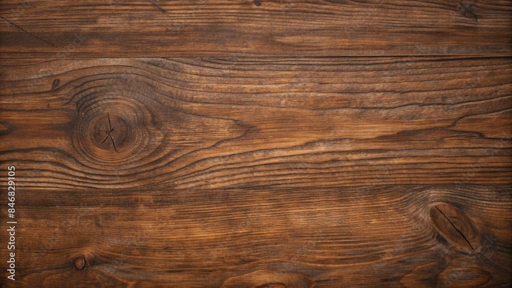 Wall mural Old brown bark wood texture. Natural wooden background.or cutting board. - Wall murals