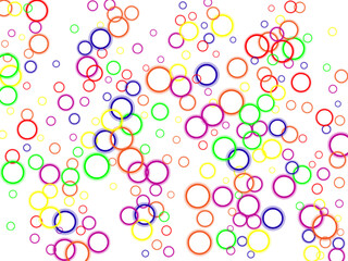  Template for holiday designs, invitations, birthday, weddings. Dots, circles spiral, swirl, twirl.