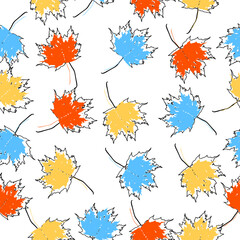  Black, white, pink, orange, red, yellow, mint, golden colors Vector illustration for stylish background, banner, textile, wrapping paper design.