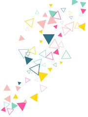 Color geometric background with triangles. Vector illustration EPS 10 Abstract colorful and creative triangle background, vector illustration