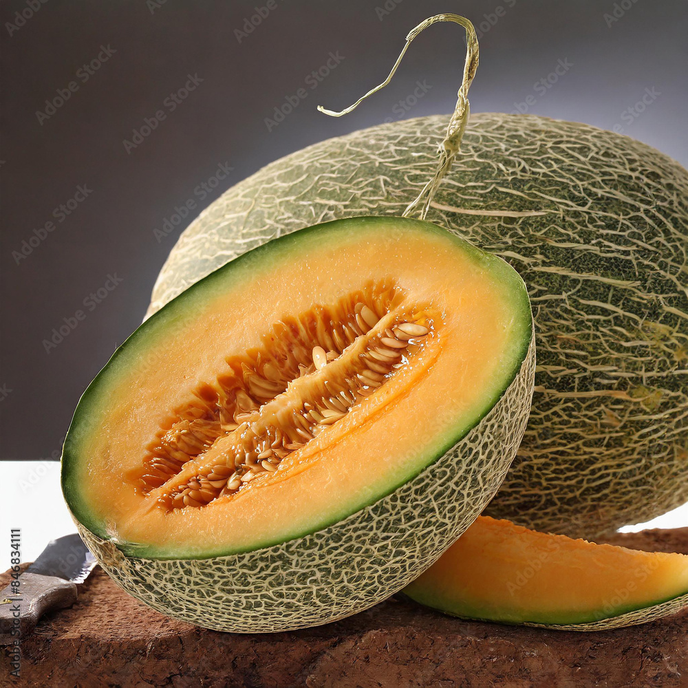 Poster melon fruits