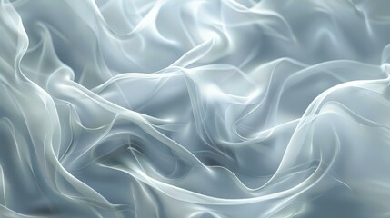 Obraz premium Mystical Smoke Waves with Ethereal Texture and Delicate Gradients