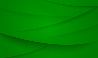 Abstract curve green color dark background. Dynamic shapes composition. artistic wallpaper.