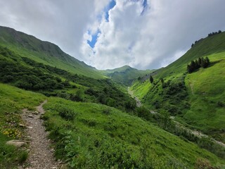 Derratal im Kleinwalsertal (Allgäuer Alpen)