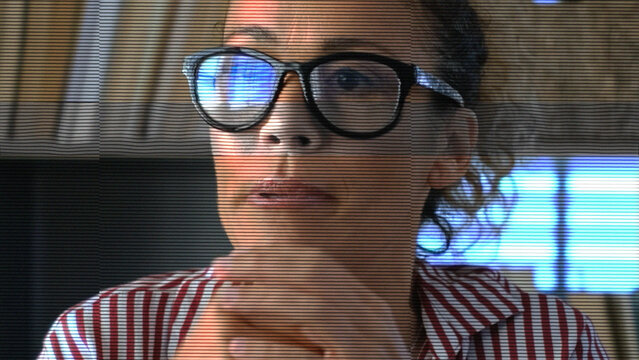 Damaged VHS Look Motion Effect 4k 1:1 16:9 9:16