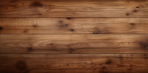 wooden flooring textured with brown and black knots on a wooden wall