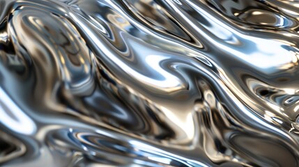 Attractive shiny or metallic backdrop