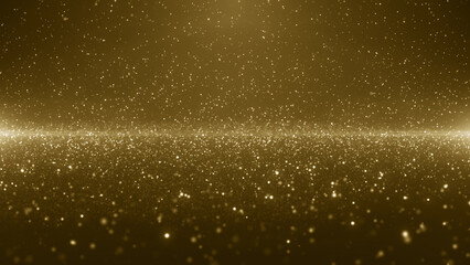 Gold particles golden dust bokeh event awards trailer titles cinematic concert openers luxury celebration background
