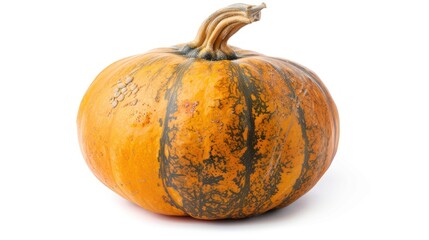 Pumpkin isolated white background