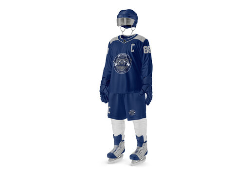 Hockey Uniform Mockup