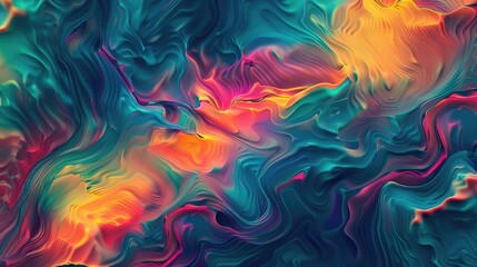 Vivid abstract backdrop featuring a digital pattern