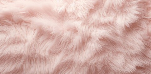 fleece textured fur on a pink background