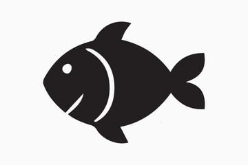 Fish Silhouette Vector with Artwork