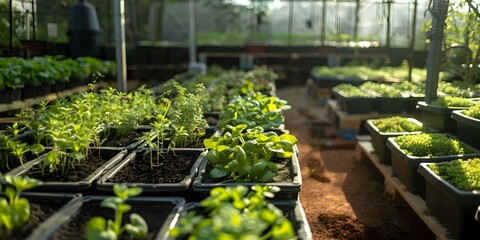 Urban farming incorporates rooftop vertical farms hydroponics aquaponics and digital monitoring for fresh local produce. Concept Urban Farming, Rooftop Vertical Farms, Hydroponics, Aquaponics