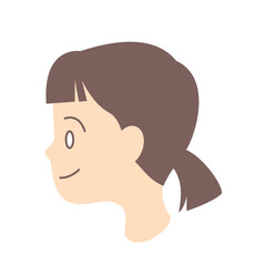 女子の横顔