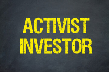 Activist Investor	